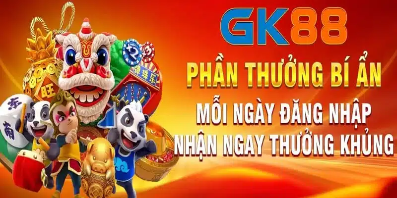 Sòng bài GK88 khuyến mãi mỗi ngày