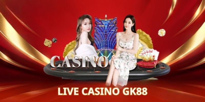 Sảnh casino GK88 mang đến nhiều lựa chọn cho hội viên tham gia