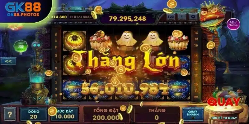 Đồ họa thu hút của game nổ hũ tại GK88